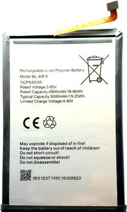 FULL CELL Mobile Battery For  Infinix Smart 5 / Hot 10 Lite / Hot 8 / X650C / X657 / X657C / X650B / X650D BL-49FX