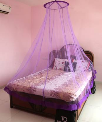 VD Enterprise Nylon Adults Washable Double Bed Mosquito Net
