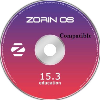 COMPATIBLE Linux ZORIN OS 15.3 32 & 64bit ZORIN OS is a community developed operating system that is perfect for laptops, desktops and servers. 32 & 64bit
