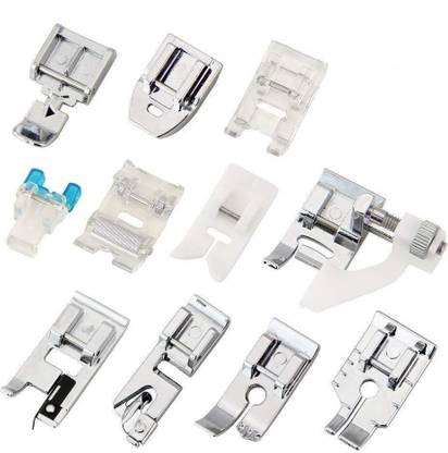 SYGA Domestic Sewing Foot Presser Foot Set Sewing Machines (11 PCS) Sewing Machines with Low Shank