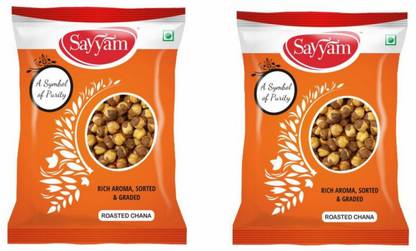 सय्यम रोस्टेड चना | फुटाना ईच पैक 500gm X 2पैक(टोटल 1000gm)