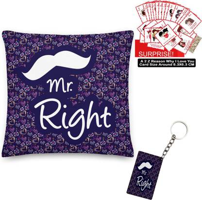 Youth Style Cushion, Greeting Card, Keychain Gift Set