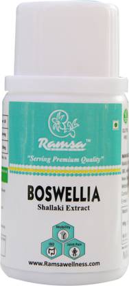 Ramsa Wellness Boswellia Serrata (Salai guggul) Extract 500mg 30 Veg. Capsules