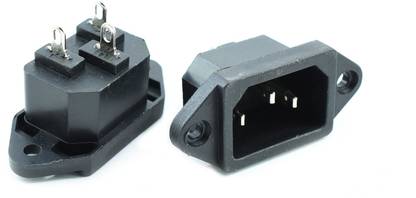 Ovicart 3 Pin Male Socket Chassic Type 250v 10a 3 Pin Male Socket Wire Connector
