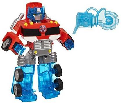 TRANSFORMERS Playskool Heroes Rescue Bots Energize Optimus Prime Action Figure, Ages 3-7 (Amazon Exclusive)