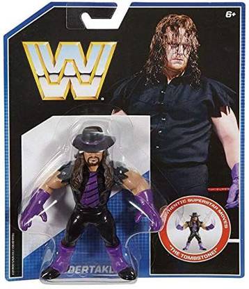 MATTEL Wwe Retro Collection The Undertaker Action Figure 4.5 Inches