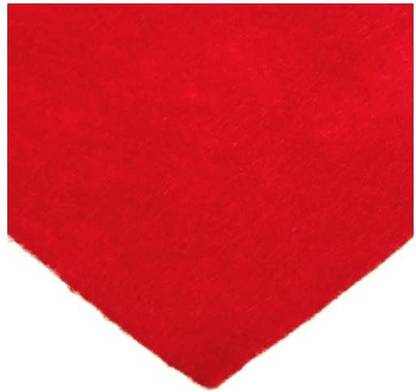 Sax Synthetic Decorator Felt, Fire , 36" L X 36" W