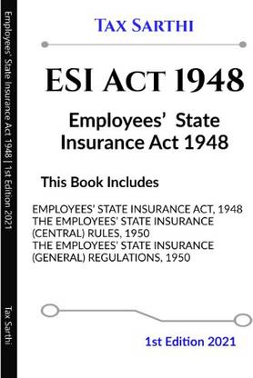 Employees' State Insurance Act 1948 | 1st Edition 2021