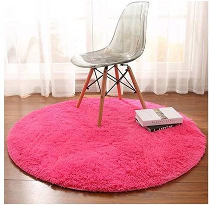 Noahas 4 ft  X 4 ft Cotton Carpet