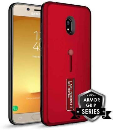 vmt stock Back Cover for Back Cover for Samsung Galaxy J7 Pro (Red, Rugged Armor)