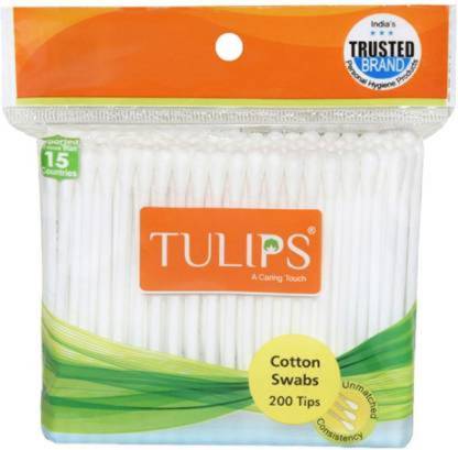 Tulips TULIP COTTON EARBUDS PACK OF 12 - Price in India, Buy Tulips ...