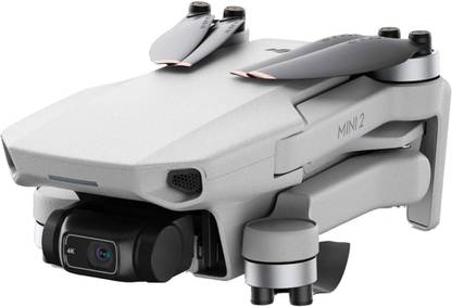 dji Mini 2 Fly More Combo – Ultralight Foldable Drone, 3-Axis Gimbal with 4K Camera, 12MP Photos, 31 Mins Flight Time, OcuSync 2.0 10km HD Video Transmission, QuickShots, Gray Drone