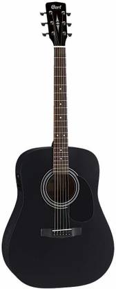 Cort AD810E Dreadnought With Padded Bag, Belt, Plectrums Complete Pack Electro-acoustic Guitar