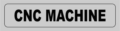 madhusigns Grey color 3mm Form sheet - cnc machine Signboard (12" X 3") Emergency Sign