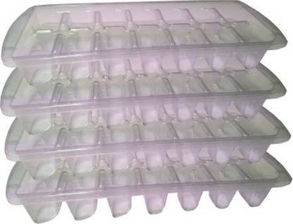DCENTA Ice cube tray DC-40059 White Plastic Ice Cube Tray