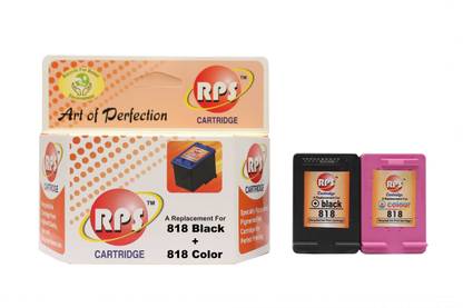 RPS HP Desk jet D1668, D2568, D2668, D5568, F2418, F2488, F4288, F4488, HP C4788 Printer Tri-Color Ink Cartridge