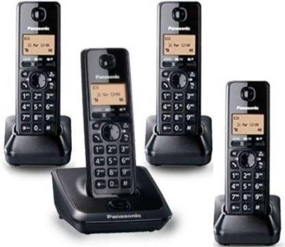 Panasonic cordless intrcom 4 line Cordless Landline Phone