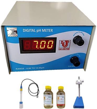 Lab Junction LJ-141 pH Meter,Digital pH Meter MINI 2 POINT CALIBRATION LJ-141 as per Quality Standards Digital pH Meter