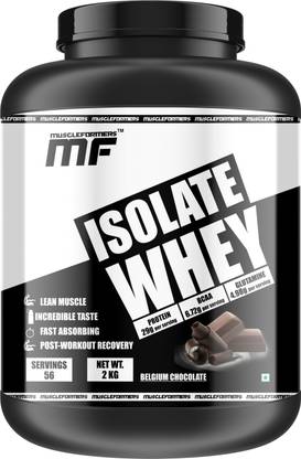Muscleformers ISOLATE Whey Protein 2kg ( Belgium Chocolate) Whey Protein