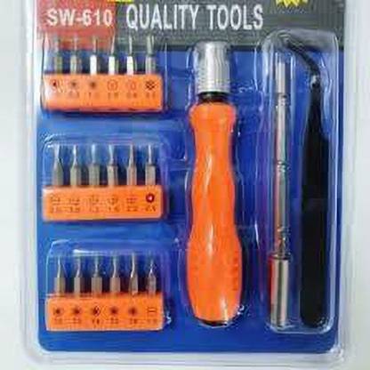 Gilhot SW-610 SW-QUALITY TOOLS Screwdriver Bit Set