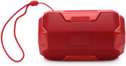 Alchiko AK-106 Portable Wireless Stereo Sound Quality with LED Flash Light/FM/USB/TF Card Reader & Hands Free Calling Easily Connects With All Smartphones 5 W Bluetooth Speaker