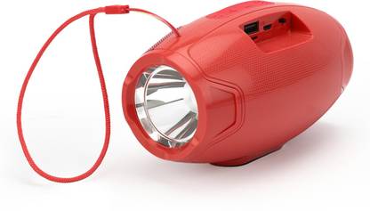 Alchiko Torch Light Speaker With High Quality Portable Wireless Easily Connects With all Smartphones 5 W Bluetooth Speaker