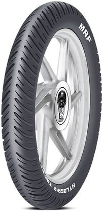 MRF Nylogrip Zapper-Y 130/90-15 66P Tube-Type Bike Tyre, Rear Tube-Type Bike Rear Two Wheeler Tyre