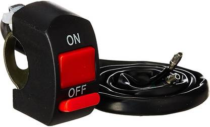 Miwings On/Off Switch Handle Bar Grip For Universal For Bike Universal For Bike