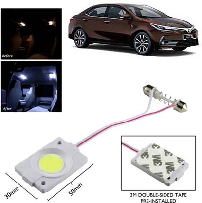 Rhtdm Car Styling 9 SMD 2.4W-Car Roof Led Interior Lamp For Corolla Altis_RL7615 Dash Light Car LED for Toyota (12 V, 5 W)