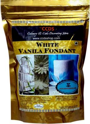 CCDS White Vanilla Fondant For Cake Sugar Paste