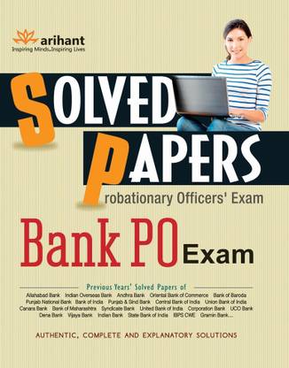 Solved Papers Bank PO Exam