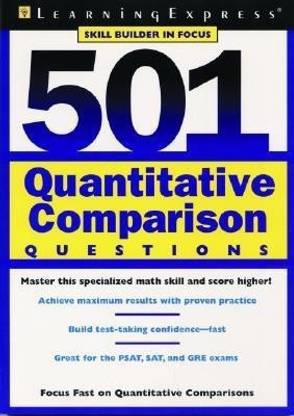 501 Quantitative Comparison Questions