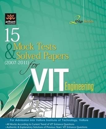 15 Mock Tests & Solved Papers for VIT Engineering 2012