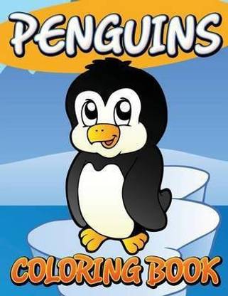 Penguins Coloring Book