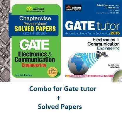 Gate Electronics & Communication Engineering Guide and Solved Papers (Set of 2 Books)