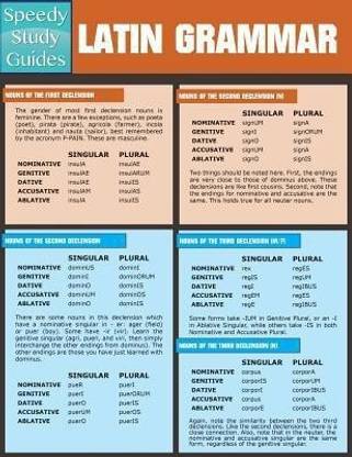 Latin Grammar