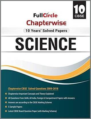 Chapterwise 10 Years Solved Papers Science Class 10 Cbse