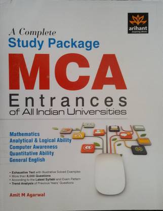 A Complete Study Pacakage for MCA Entrance of All Indian Universities