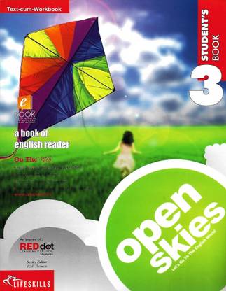 LIFESKILLS OPEN SKIES LET,S GO TO THE ENGLISH WORLD (A BOOK OF ENGLISH READER) CLASS 3