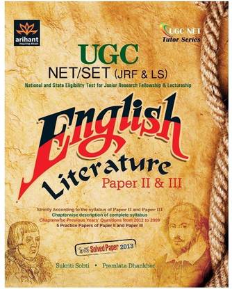 UGC NET/SET (JRF & LS) English Literature: Paper II & III