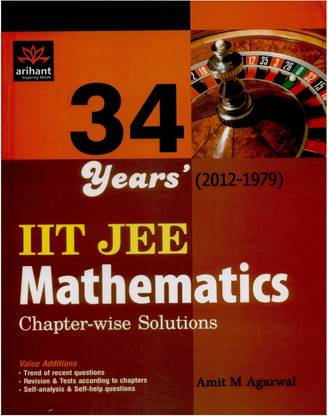 34 Years' IIT JEE Mathematics 2012