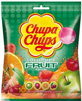 Chupa Chups Fruit Lollipops ,120g Fruit Lollipop