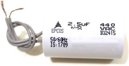 BSPro 3pcs 2.5uf fan capacitor Power Capacitor