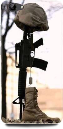 MP एरिस मोबाइल कवर Back Cover Vivo Y69, 1714,indian,army,soldier,Army,Uniform,Military,Como,Comoflage,Dress,code, के लिए