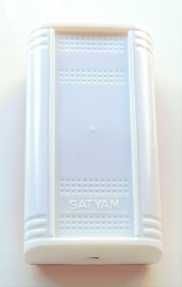 SATYAM -DING DONG DOOR BELL-SWEET AND LOUD SOUND-STEREOPHONIC DOOR BELL-WHITE COLOUR-MATTE FINISH Wired Door Chime