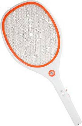 PaxMore LED Anti-mosquito Swatter Rechargeable Multifunctional Electric Fly Swatter Killer with 3 Layers Safety Net Electric Insect Killer Indoor