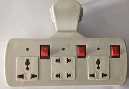 SPIRITUAL HOUSE Multi-plug with Switch Indicator Electrical Plug 3+2 & 2+2 Electrical Plug Two Pin Plug