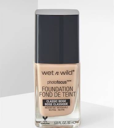 Wet n Wild Photo Focus Foundation Classic Beige Foundation