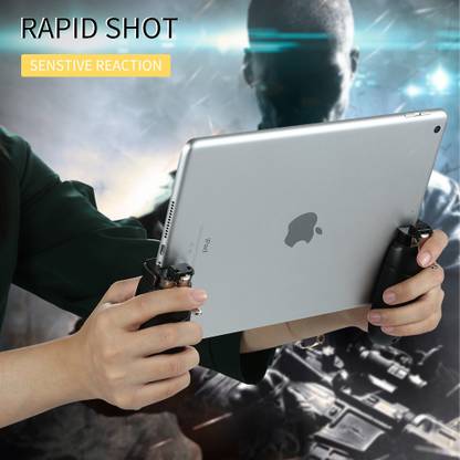 Black Camel iPad PUBG Mobile Game Controller Cellphone Trigger Switches for PUBG/Knives Out Gaming  Gaming Accessory Kit