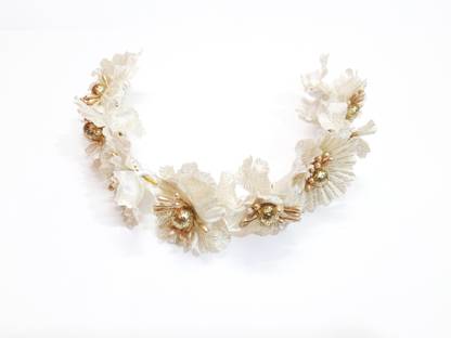 rayie collection RAYIE JUDA gajra WOMEN PACK OF 1 PIECE MADE OF PAPER FLOWER SIZE : SMALL Hair Chain